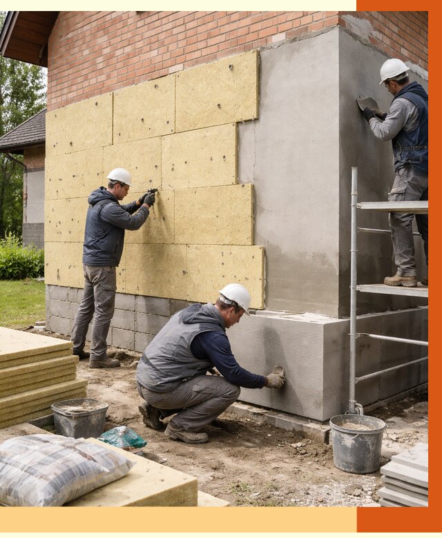 Утепление частного дома в Балашове под ключ от 7627 руб/м2 — недорого | ТепломастерБла