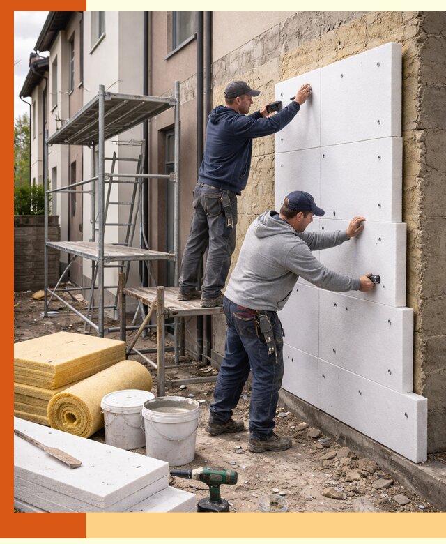 Утепление таунхауса с гарантией комфорта в Балашове