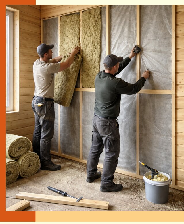 Утепление дома из минибруса в Балашове: комплексные теплоизоляционные работы