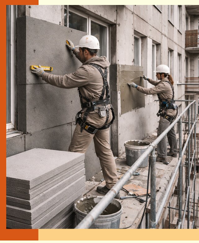 Утепление квартиры снаружи под ключ в Балашове