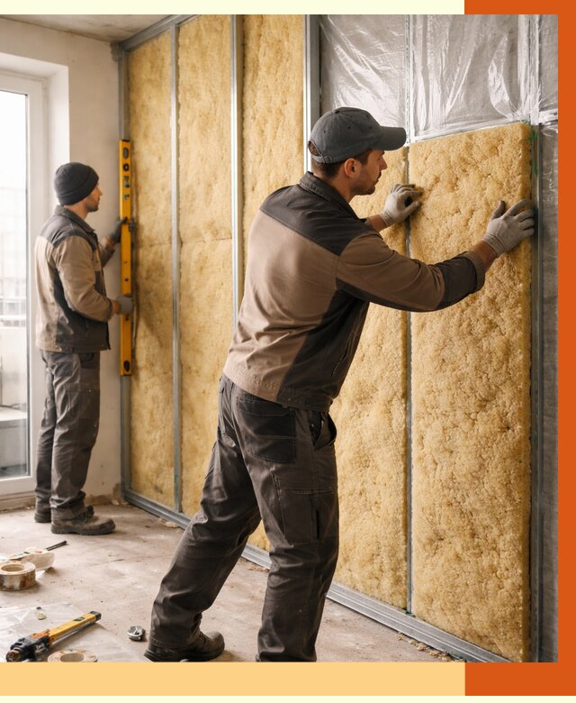 Утепление квартиры изнутри в Балашове от 4424 руб. за м2 | Проф. работы ТепломастерБла