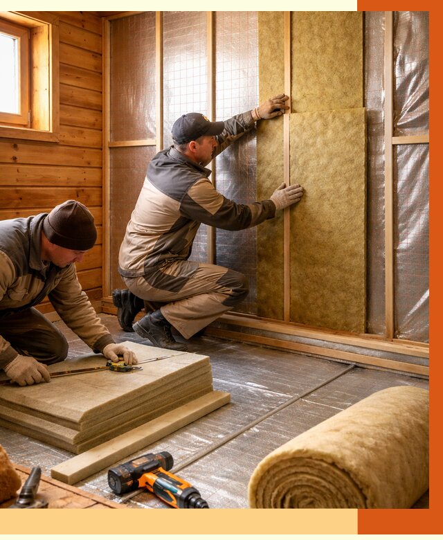 Утепление бани изнутри в Балашове под ключ от 4271 руб./м² | ТепломастерБла