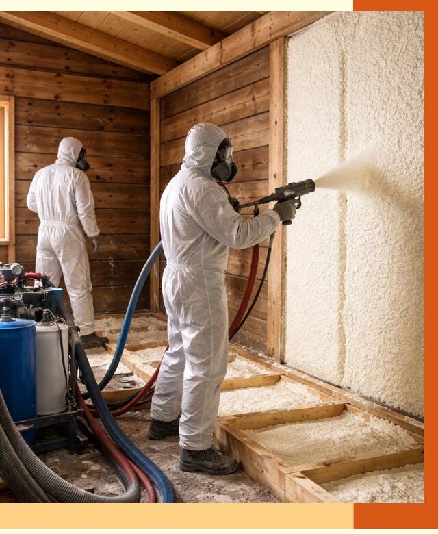 Утепление бани ппу в Балашове под ключ от 4271 руб./м2 | ТепломастерБла - напыление и монтаж ппу