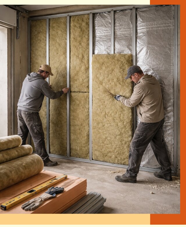 Утепление гаража изнутри в Балашове от 7627 руб/м2 — работы и цена | ТепломастерБла