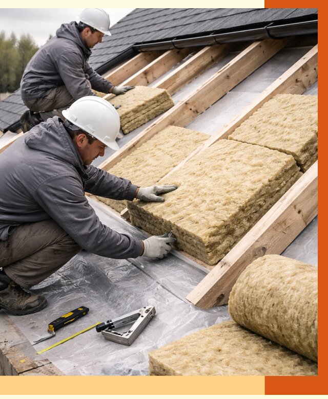 Утепление крыши в Балашове от 1881 руб./м2 — комплексное утепление кровли | ТепломастерБла