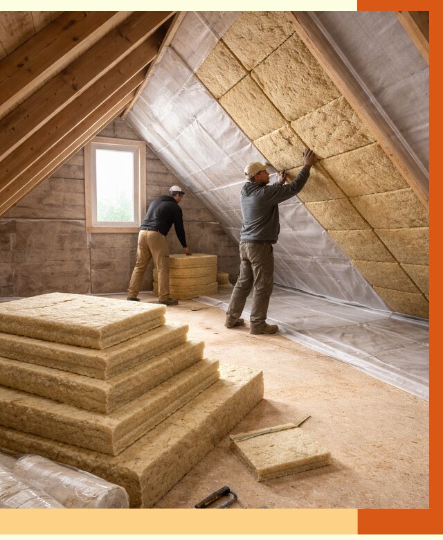 Утепление мансарды в Балашове от 2542 руб/м2 — комплексно и под ключ | ТепломастерБла