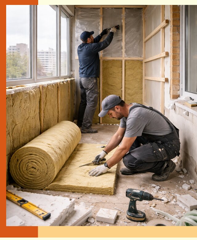 Утепление балкона под ключ в Балашове качественно и быстро