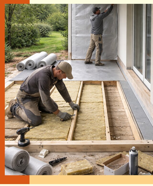 Утепление террасы в Балашове — тепло и защита круглогодично