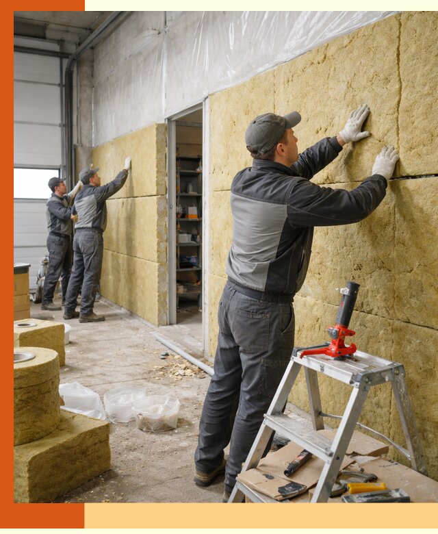 Утепление автосервиса и мастерских в Балашове качественно и надёжно