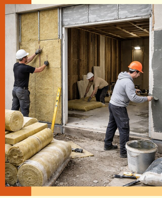 Утепление торгового павильона в Балашове — качественно и энергоэффективно