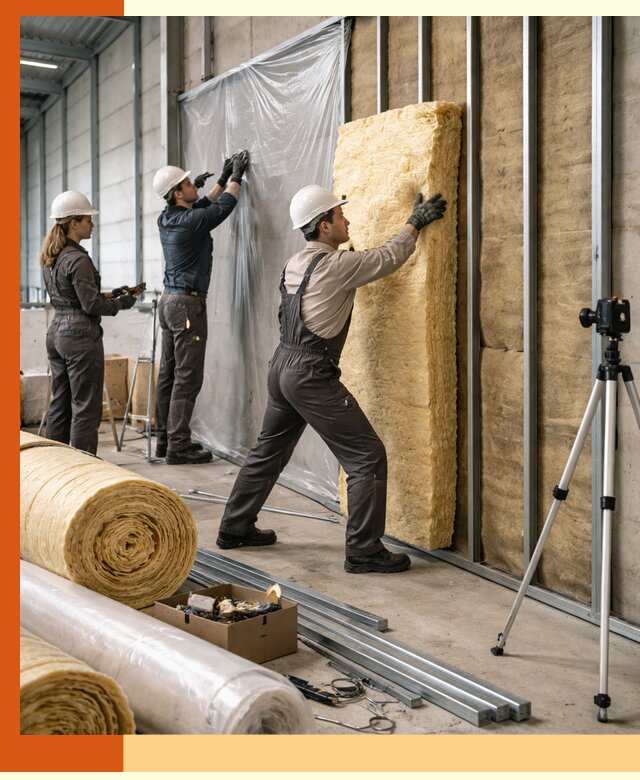 Утепление складского терминала в Балашове профессионально и надёжно