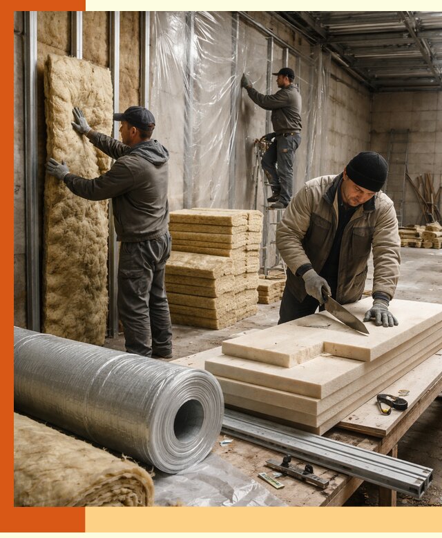 Утепление торгового склада в Балашове с энергоэффективными решениями