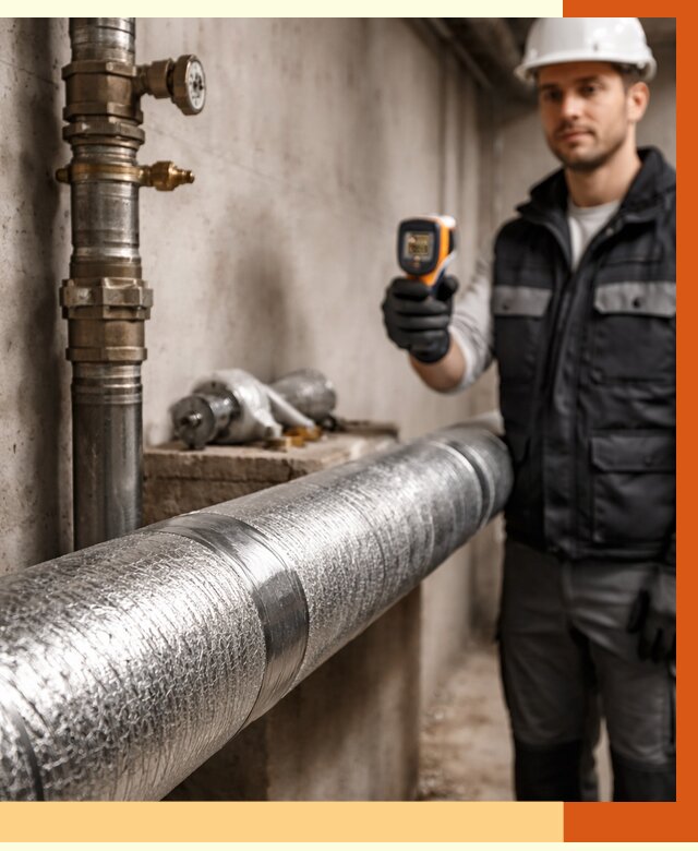 Утепление труб водоснабжения в Балашове от 8644 руб. за м² — услуги ТепломастерБла