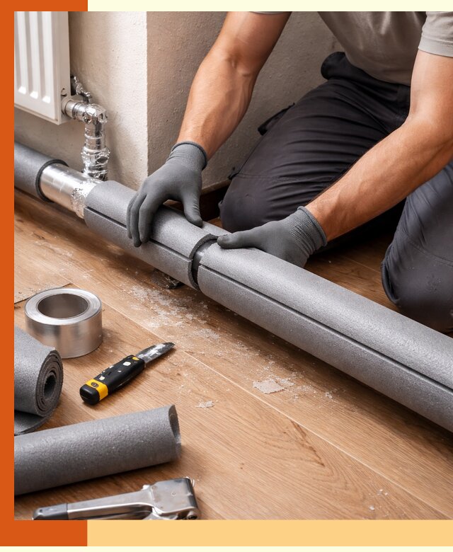 Утепление труб отопления в Балашове: теплоизоляция и защита сети