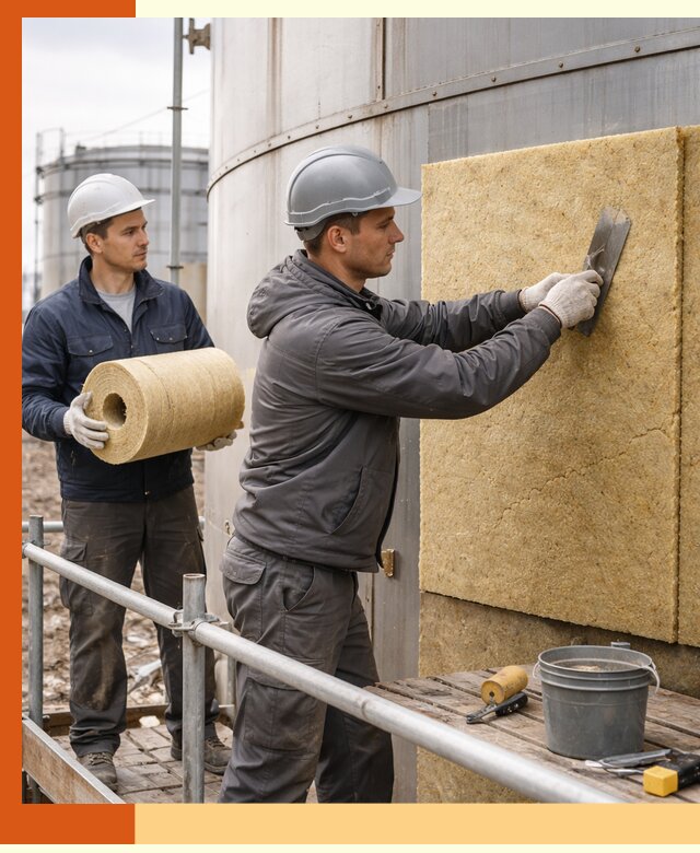 Профессиональное утепление резервуара и теплоизоляция в Балашове