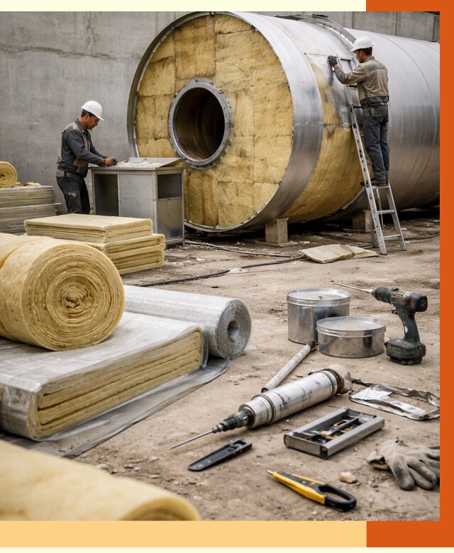 Утепление резервуара с топливом в Балашове от 27965 руб. под ключ | ТепломастерБла