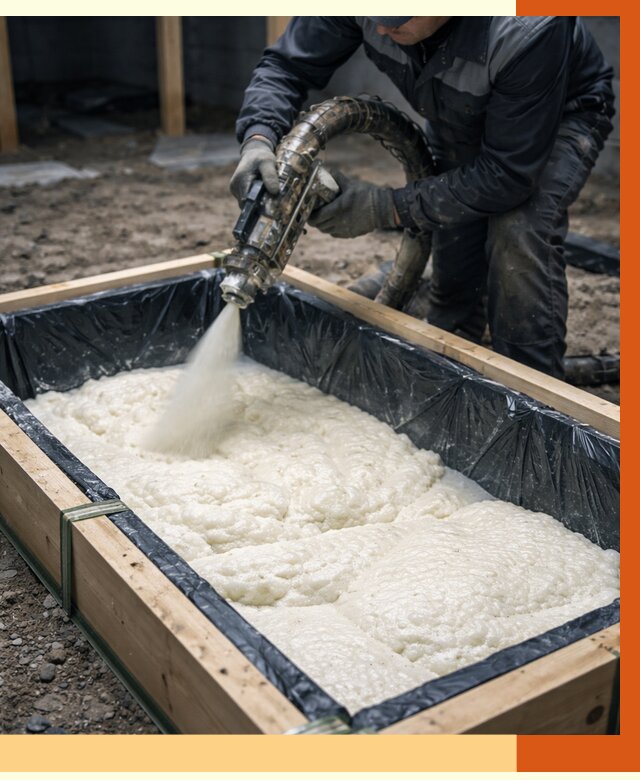 Заливка ППУ в формы в Балашове от 2542 руб. — утепление форм под ключ | ТепломастерБла