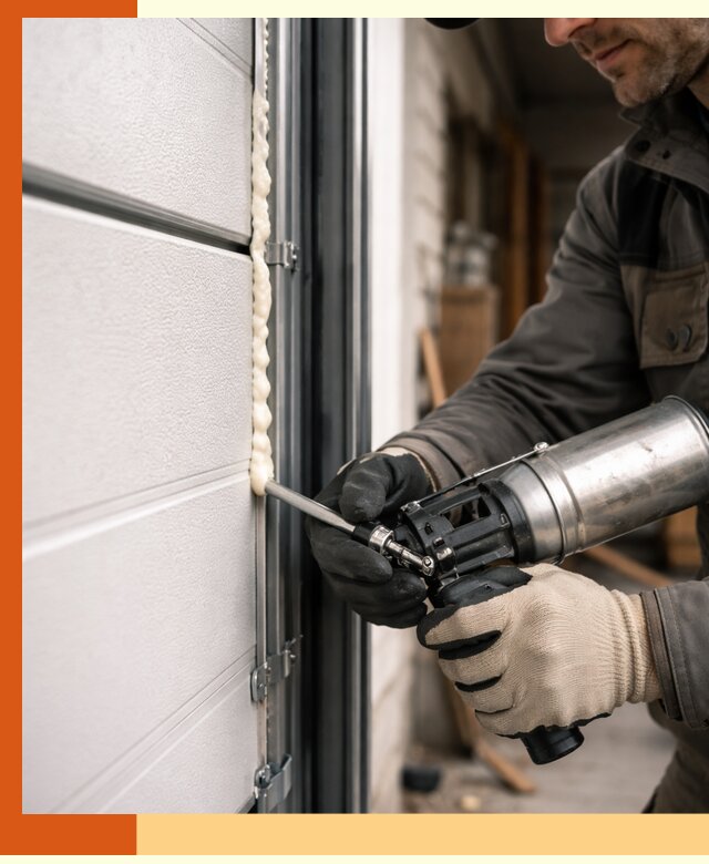 Заполнение пустот ворот в Балашове профессионально и герметично