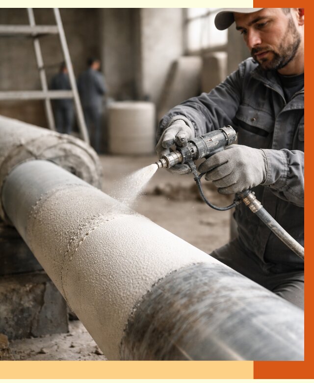 Утепление труб жидкой теплоизоляцией в Балашове от 7627 руб. под ключ | ТепломастерБла