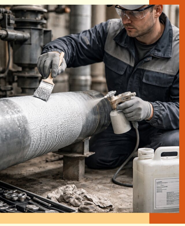 Утепление оборудования жидкой теплоизоляцией в Балашове от 4576 руб. | ТепломастерБла