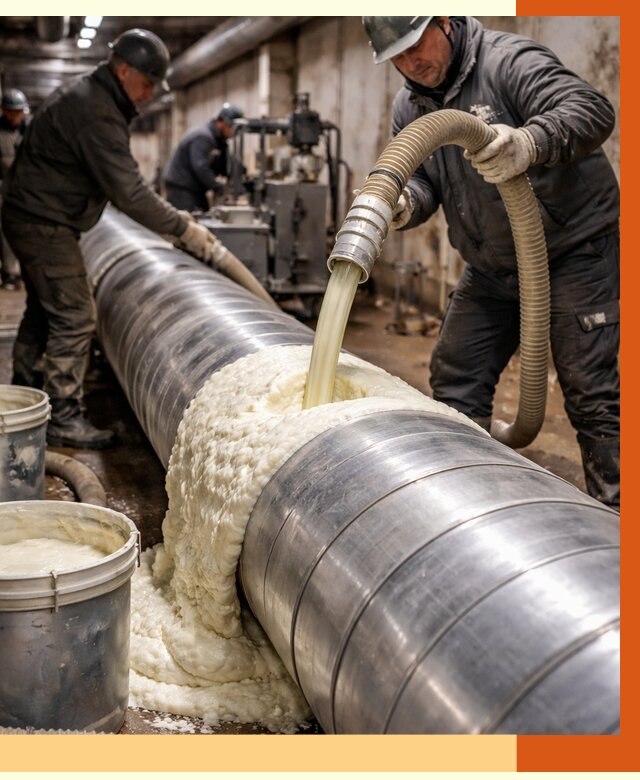 Утепление теплотрассы жидкой теплоизоляцией в Балашове от 4271 руб. | ТепломастерБла