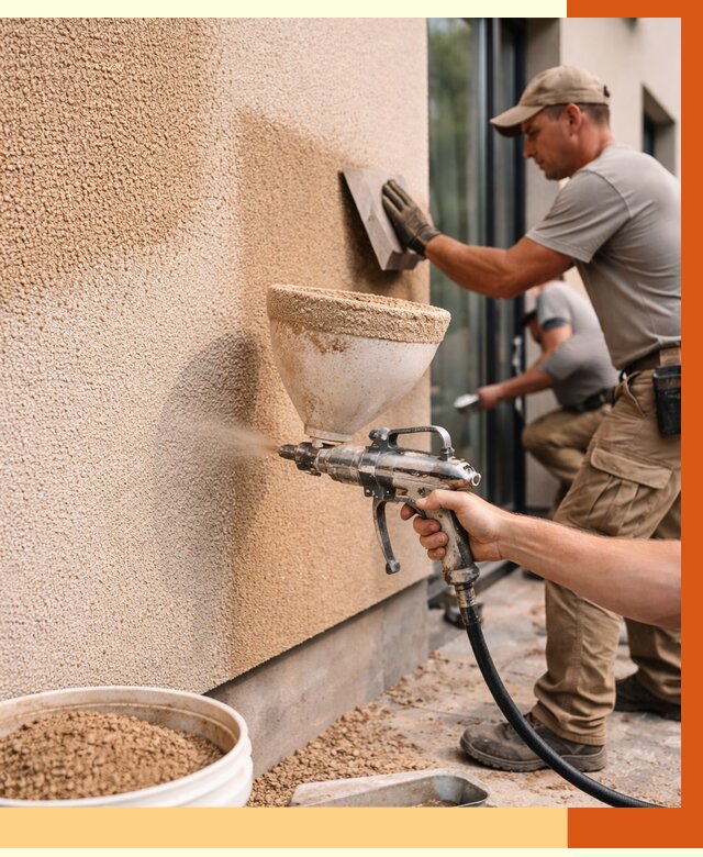 Утепление фасада жидкой пробкой в Балашове от 4881 руб./м² под ключ | ТепломастерБла