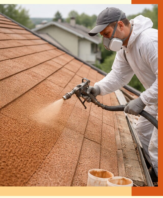 Утепление кровли жидкой пробкой в Балашове от 2746 руб./м² под ключ | ТепломастерБла