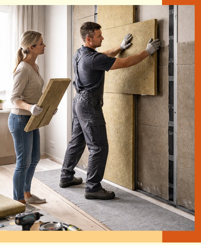 Профессиональная шумоизоляция квартиры в Балашове от 7627 руб. за м2 | ТепломастерБла