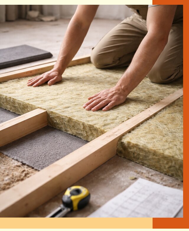 Шумоизоляция пола в Балашове от 1271 руб./м² — профессиональная звукоизоляция | ТепломастерБла