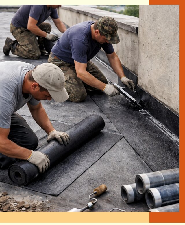 Гидроизоляция кровли в Балашове от 4576 руб. — профессиональная гидроизоляция крыши | ТепломастерБла