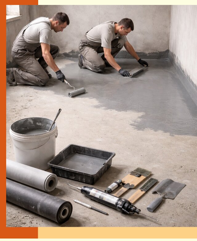 Гидроизоляция пола в Балашове — надежная защита от влаги и протечек