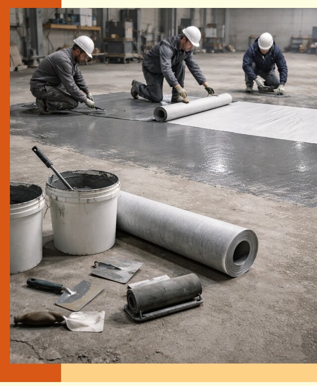 Гидроизоляция промышленного пола в Балашове — защита и долговечность