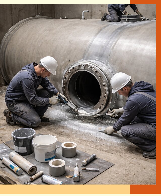 Гидроизоляция резервуара с топливом в Балашове от 76268 руб. под ключ | ТепломастерБла