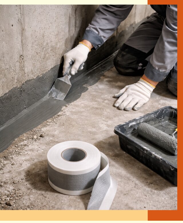 Гидроизоляция швов и герметизация стыков в Балашове от 1271 руб. | ТепломастерБла