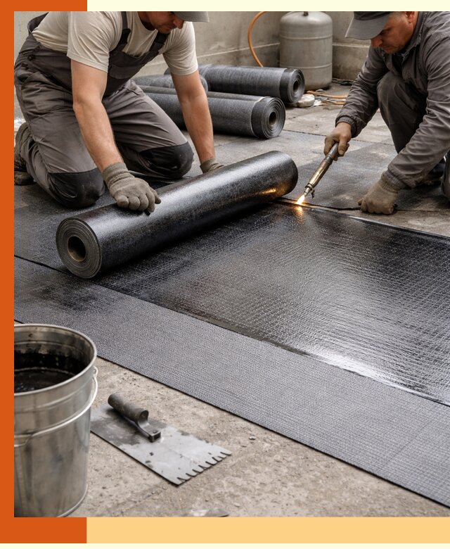 Монтаж гидроизоляционной мембраны в Балашове для зданий и конструкций