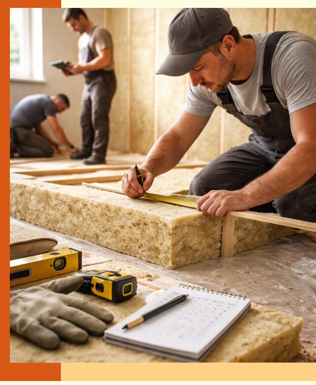 Расчет толщины утеплителя для зданий и помещений в Балашове