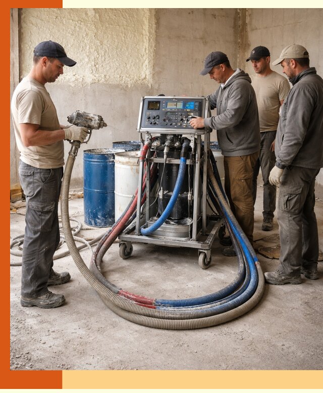 Аренда установки для напыления ППУ в Балашове на выгодных условиях